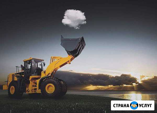 Услуги погрузчика,мтз щетка,отвал,ротор, самосвал Ижевск - изображение 1