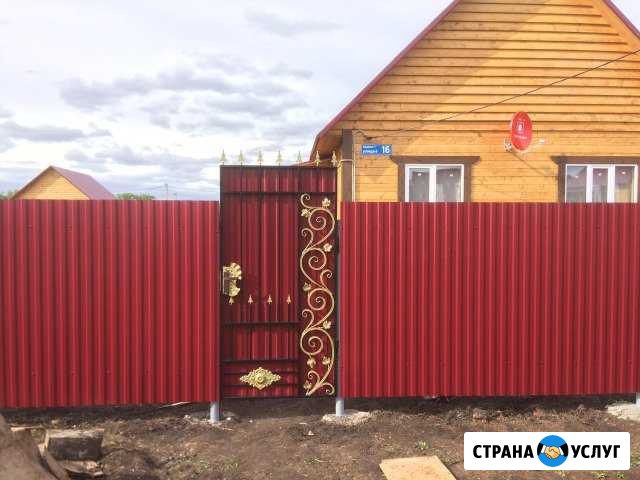 Заборы из профнастила Иглино - изображение 1