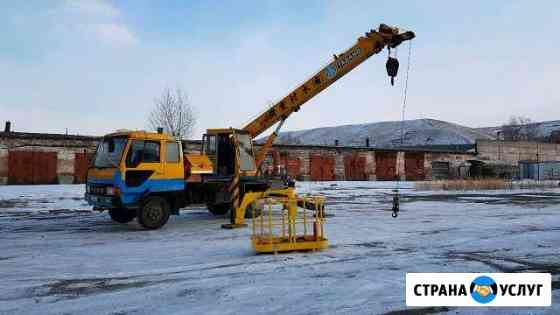 Автокран 5т. 21м - Вышка Красноярск