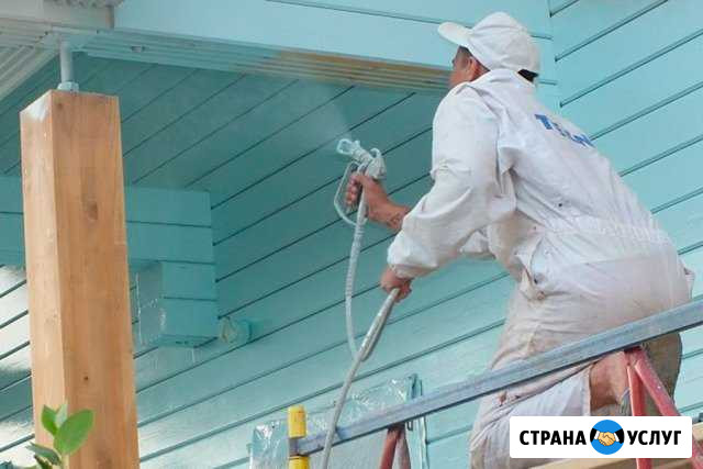 Покраска безвоздушная Окраска Механизированная Москва - изображение 1