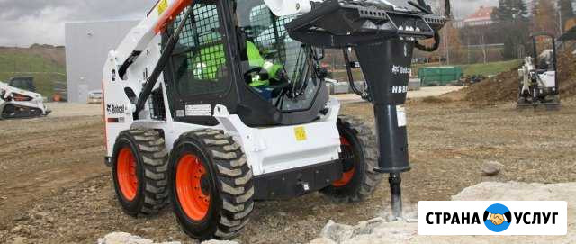 Услуги минипогрузчика бобкет Bobcat бобкат бобкэт Энгельс - изображение 1
