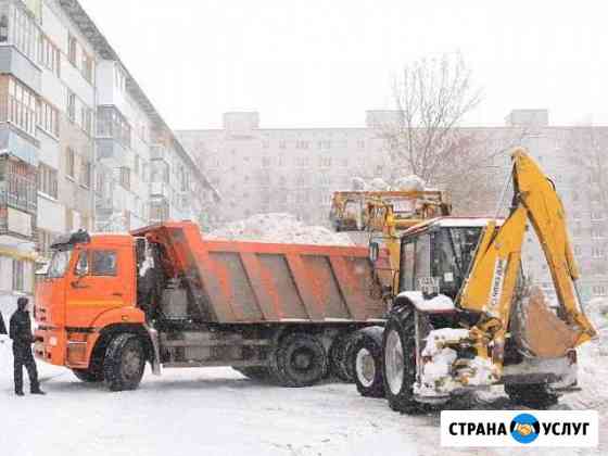 Услуги по уборке и вывозу снега Иркутск