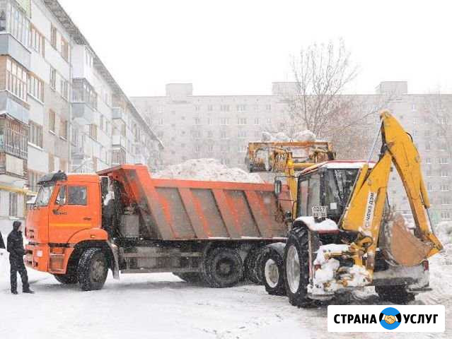 Услуги по уборке и вывозу снега Иркутск - изображение 1