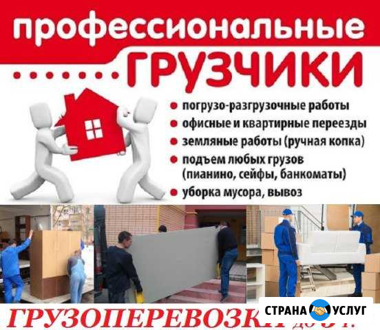 Грузчики. Грузоперевозки.Разнорабочие.Вывоз мусора Барнаул - изображение 1