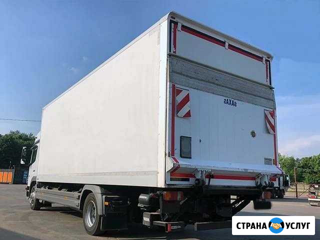 Грузотеревозки 5 тонн гидроборт рохля Москва - изображение 1