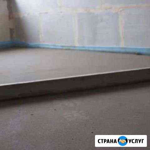 Полусухая стяжка пола за 1 день Москва