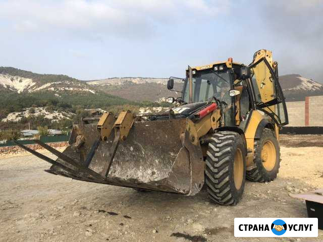 Эксковатор-погрузчик caterpillar 434e Севастополь - изображение 1