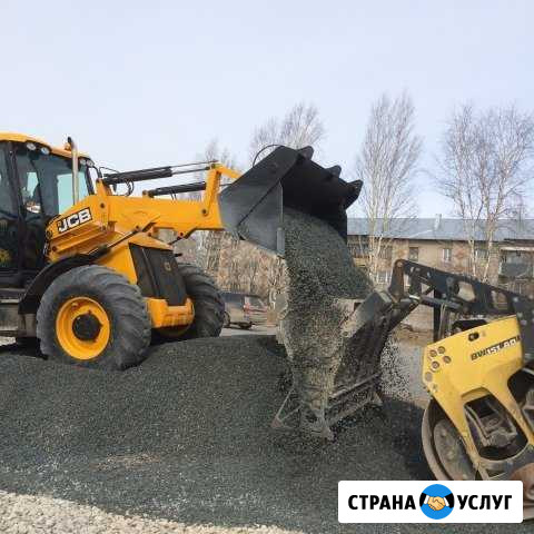 Услуги:экскаватор-погрузчик,ямобур,гидроклин,щётка Пермь - изображение 1