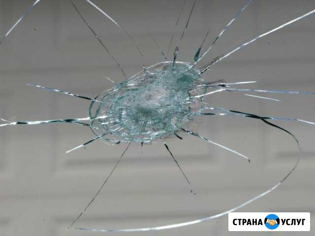Ремонт сколов, трещин на лобовых стёклах любых авт Северская - изображение 1