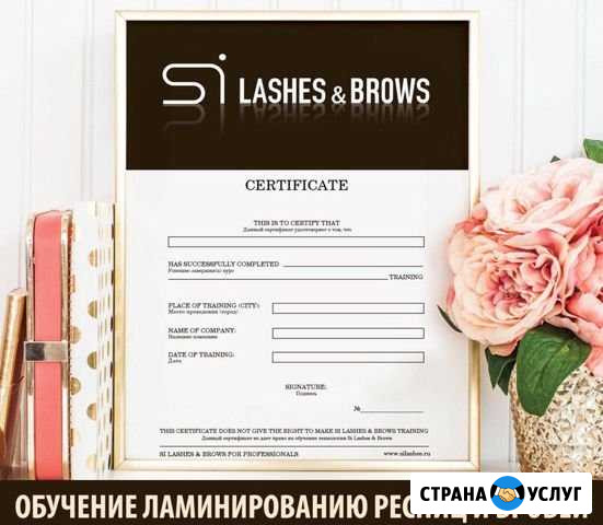 Обучение ламинированию ресниц и архитектуре бровей Майкоп - изображение 1