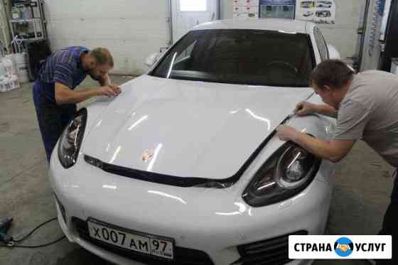 Бронирование автомобиля защитной пленкой Казань