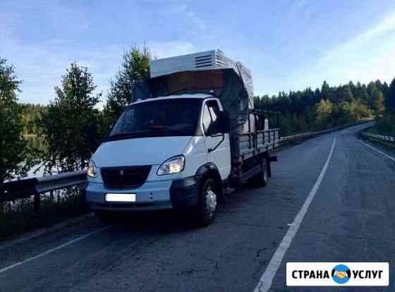 Грузоперевозки до 5 тонн 6 метров, открытый кузов Санкт-Петербург