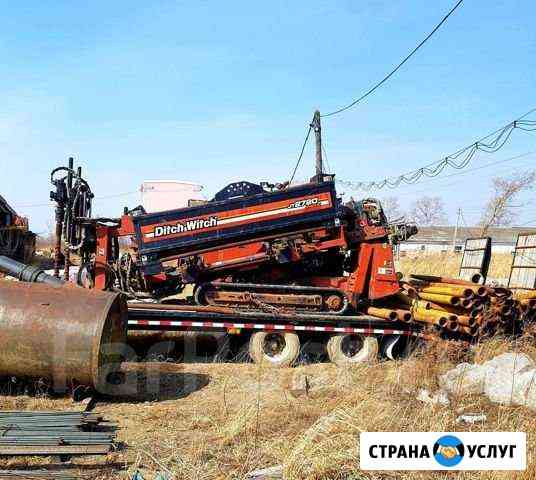 Гнб, Бестраншейная прокладка сетей, продавливание Ростов-на-Дону