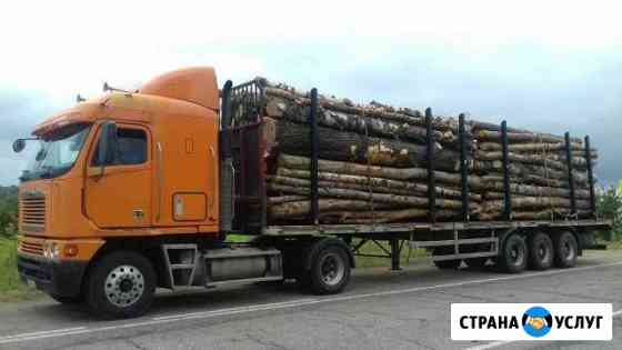 Лесовоз, Сортиментовоз, Услуги перевозки леса Москва