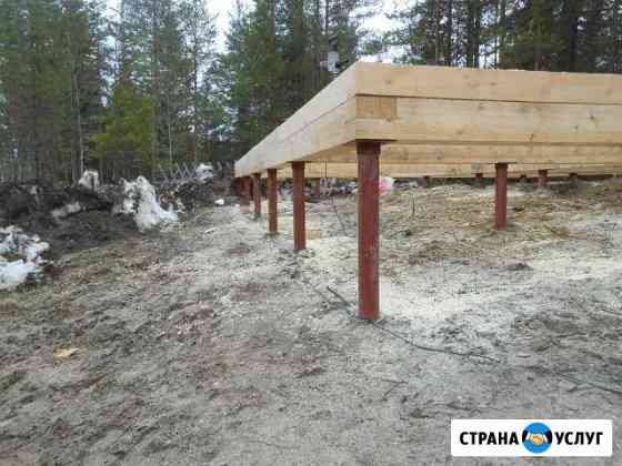 Монтаж винтовых свай(фундамента) Тверь