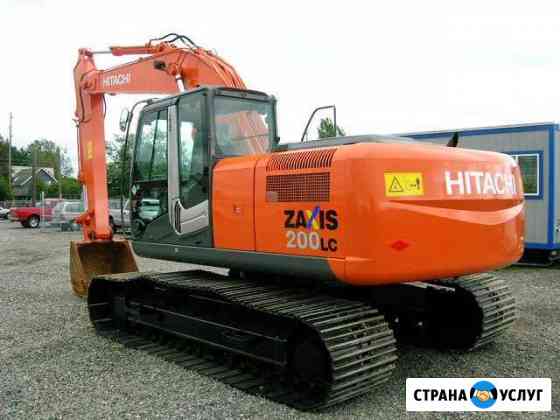 Услуги гусеничного экскаватора hitachi ZX200LC-3 Уфа