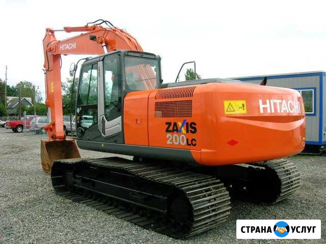 Услуги гусеничного экскаватора hitachi ZX200LC-3 Уфа - изображение 1