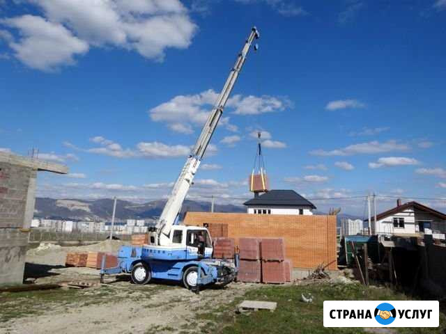 Услуги японского автокрана Kato 10 тонн 29 метров Новороссийск - изображение 1