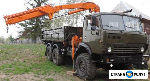 Вездеход кранборт манипулятор кран борт самосвал Иркутск - изображение 1
