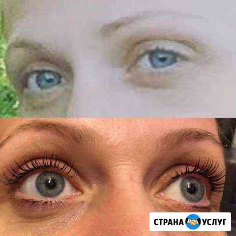 Ламинирование и Ботекс ресниц Чехов
