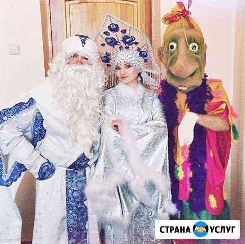 Ведущий, музыкант, Дед Мороз, Снегурочка, артисты Москва