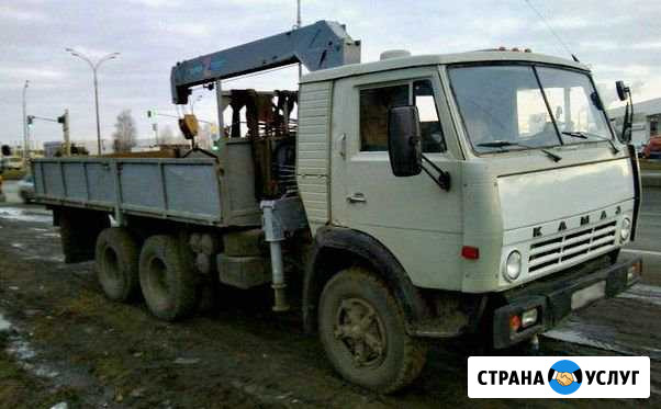 Аренда камаз 10т с краном манипулятором 3т Набережные Челны - изображение 1