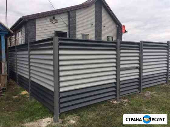 Забор жалюзи в Мордовии под ключ от производителя Саранск