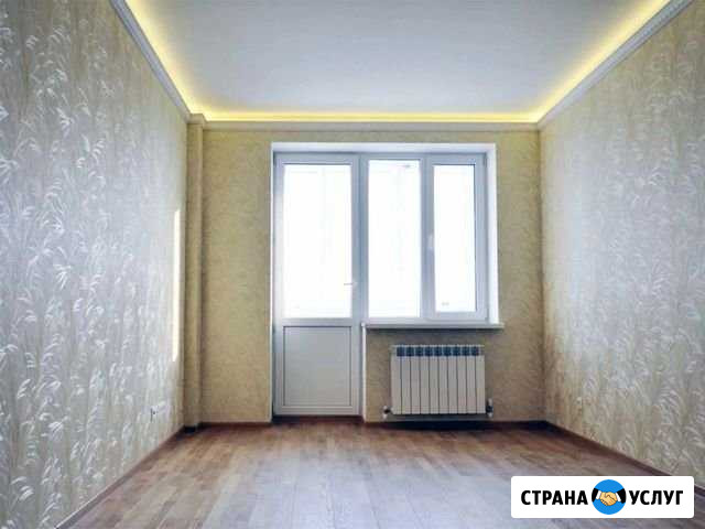 Ремонт квартир, комнат, обои, текстурн штукатурка Омск - изображение 1