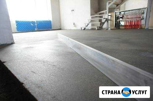 Полусухая стяжка пола с фиброволокном. Подольск Подольск - изображение 1