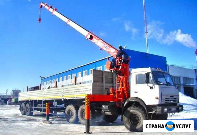 Услуги крана манипулятора 20 тонн Туймазы - изображение 1