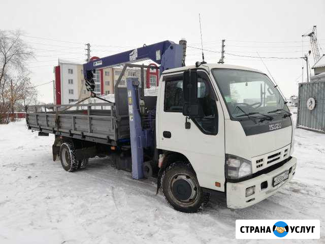 Самогруз, Самгружу, манипулятор 5т, эвакуатор Барнаул - изображение 1