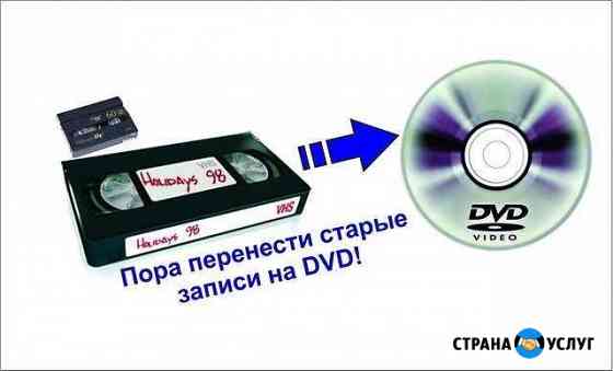 Оцифровка видеокассет Казань
