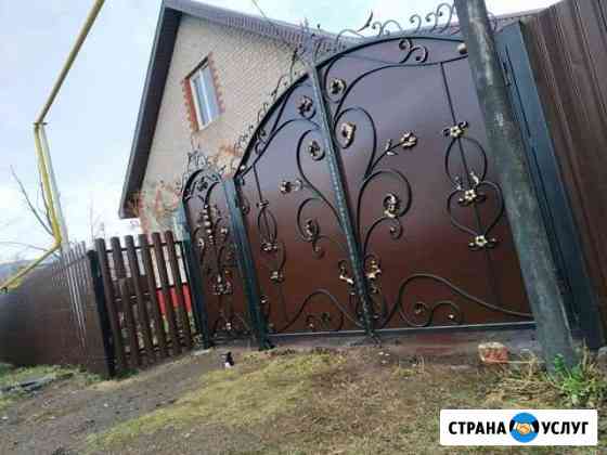 Ворота. Откатные. Кованные Набережные Челны