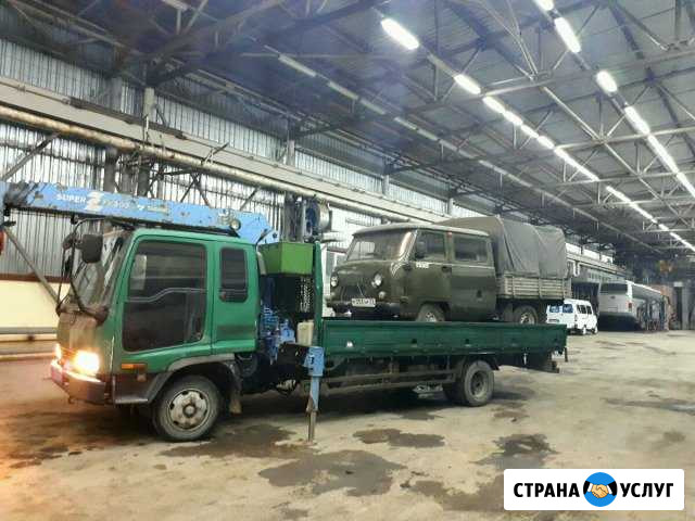 Услуги: манипулятора, эвакуатора, автовышки Нефтеюганск - изображение 1