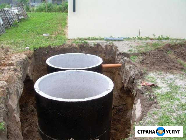 Жби кольца. септик (сливная яма) под ключ Бор - изображение 1