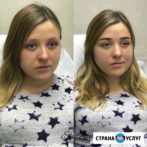 Моделирование и окрашивание бровей Барнаул