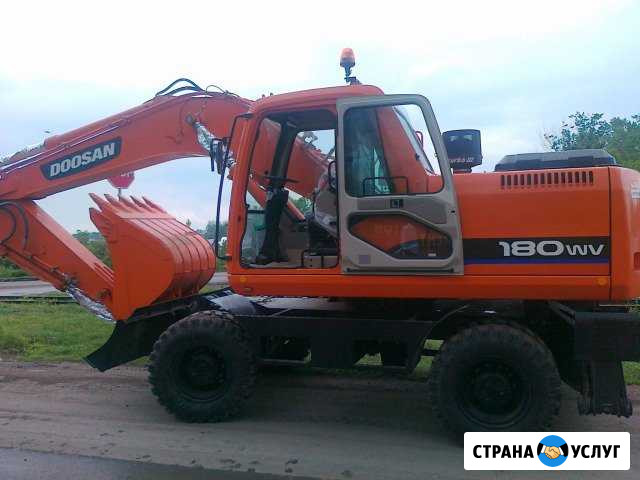 Аренда экскаватора колесного полноповоротного Уфа - изображение 1