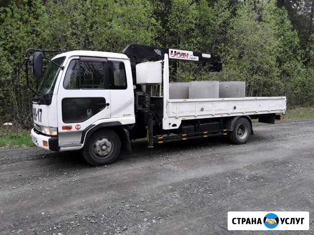 Грузоперевозки,манипулятор,кран,кму Петрозаводск - изображение 1
