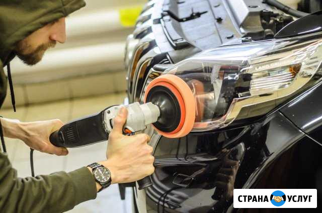 Полировка и бронирование фар в день обращения Нижний Тагил - изображение 1