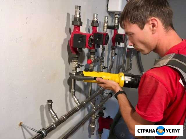 Монтаж систем отопления. Тёплый пол. Сантехник Иркутск - изображение 1