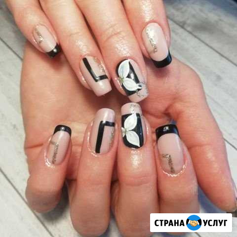 Маникюр гель-лак наращивание Бердск - изображение 1