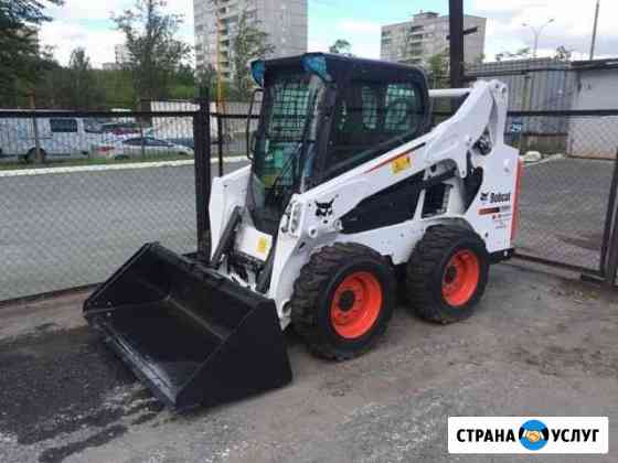 Мини погрузчик Bobcat, аренда минипогрузчика Краснодар
