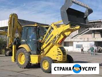 Услуги экскаватора- погрузчика Липецк - изображение 1