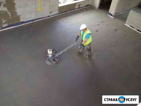 Стяжка пола полусухая механизированная Старый Оскол