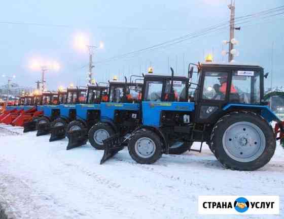 Уборка и вывоз снега Санкт-Петербург