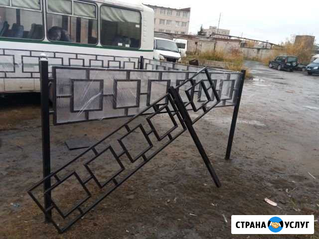 Изготовление под ключ оградок, заборов.дверей, мет Кириши - изображение 1