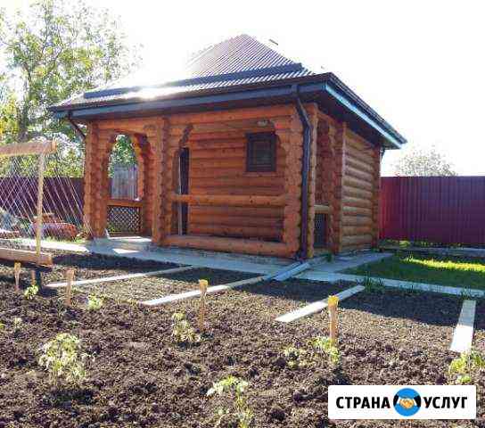 Бани и дома из оцилиндрованного бревна Иркутск