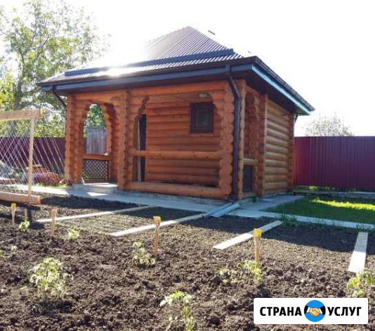 Бани и дома из оцилиндрованного бревна Иркутск - изображение 1