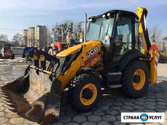 Аренда гидромолота. Экскаватор-погрузчик Омск