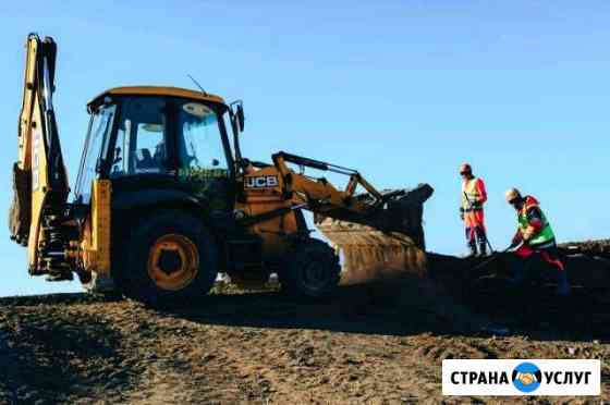 Аренда экскаватора -погрузчика JCB Мелеуз